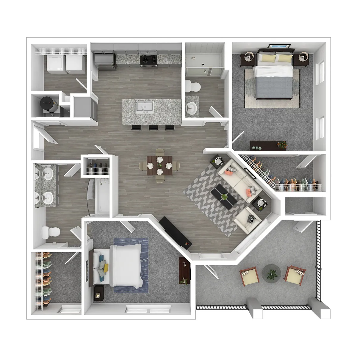 Floor plan Craftsman