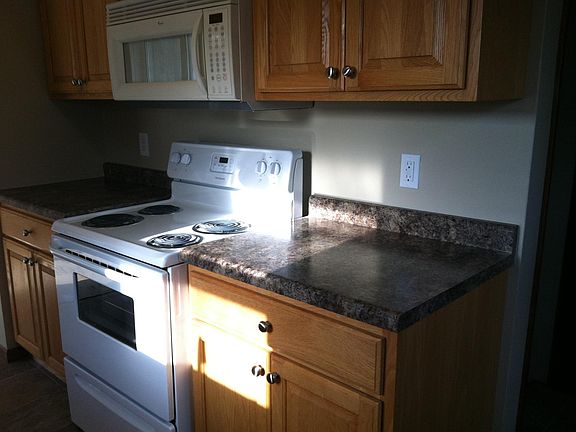 opposite side of kitchen.