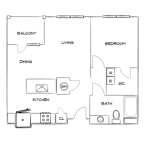 Floor plan Design 1G
