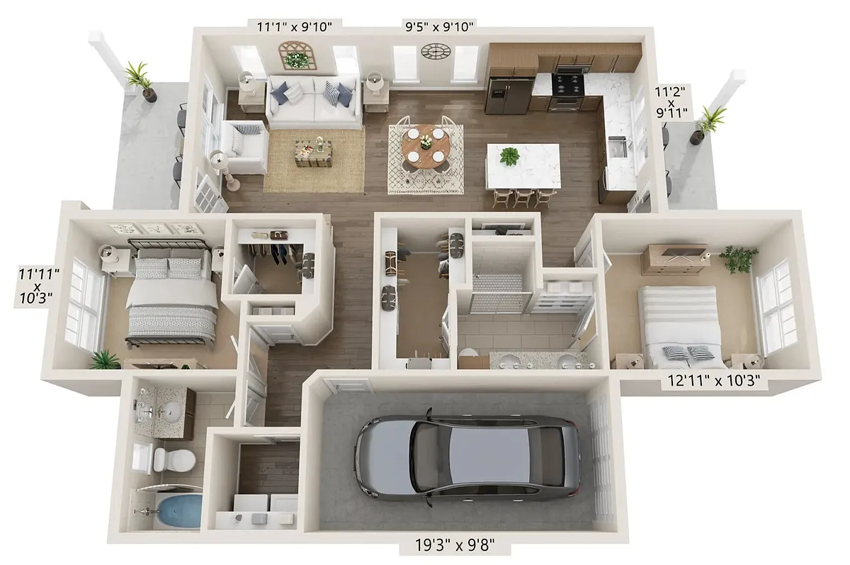 Floor plan Cypress
