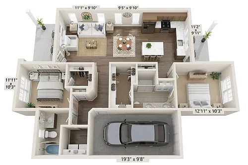 Floor plan Cypress