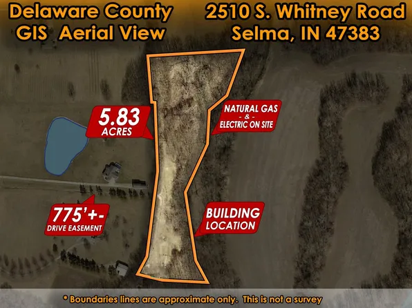 2510 S Whitney Rd, Selma, IN 47383