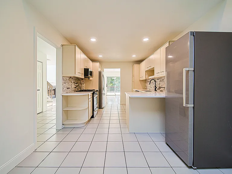 Kitchen with Ample Cabinet Space