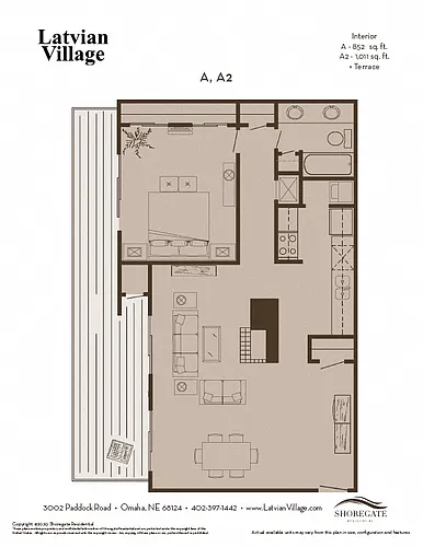 Floor plan A2