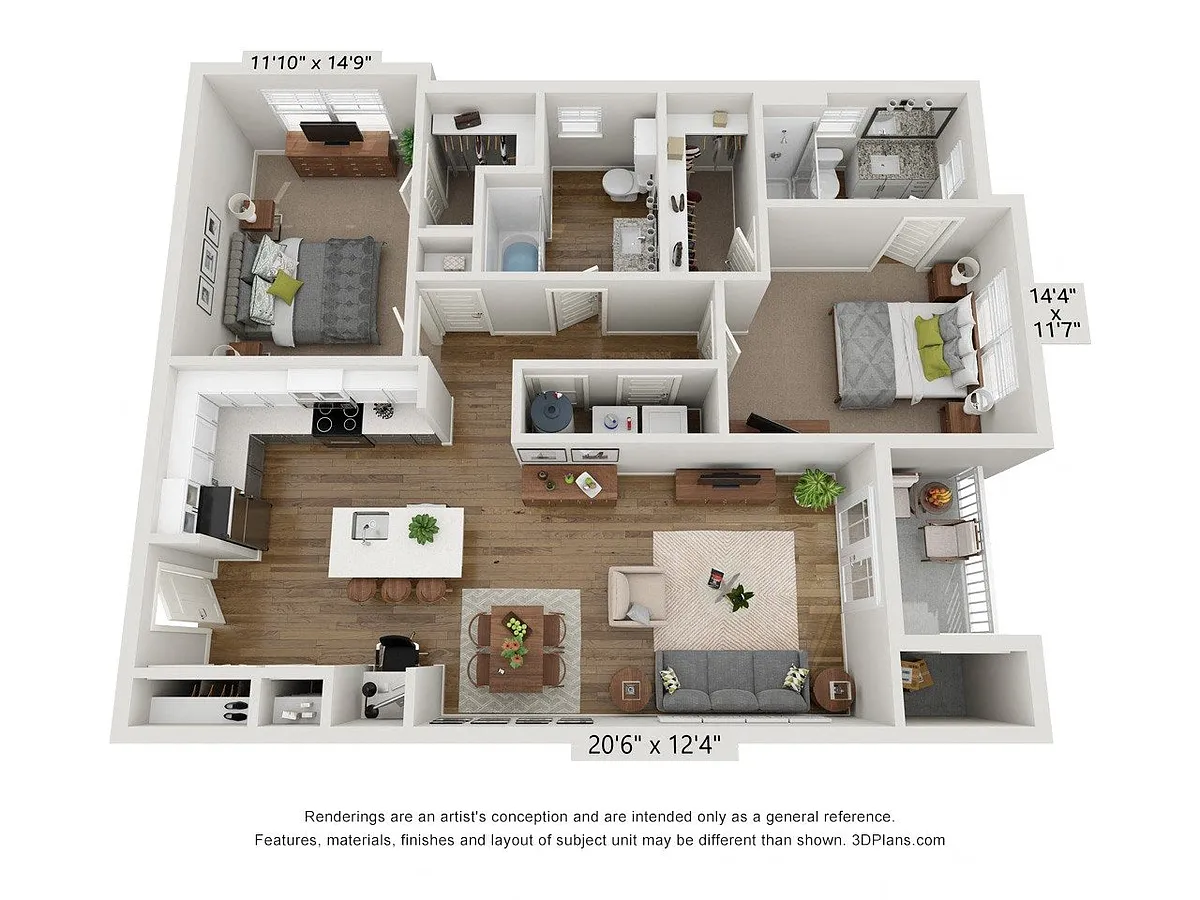 Floor plan White Oak