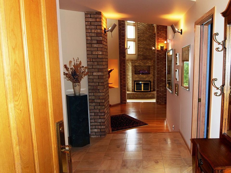 Entry in your new Northwest Contemporary Waterfront View Home