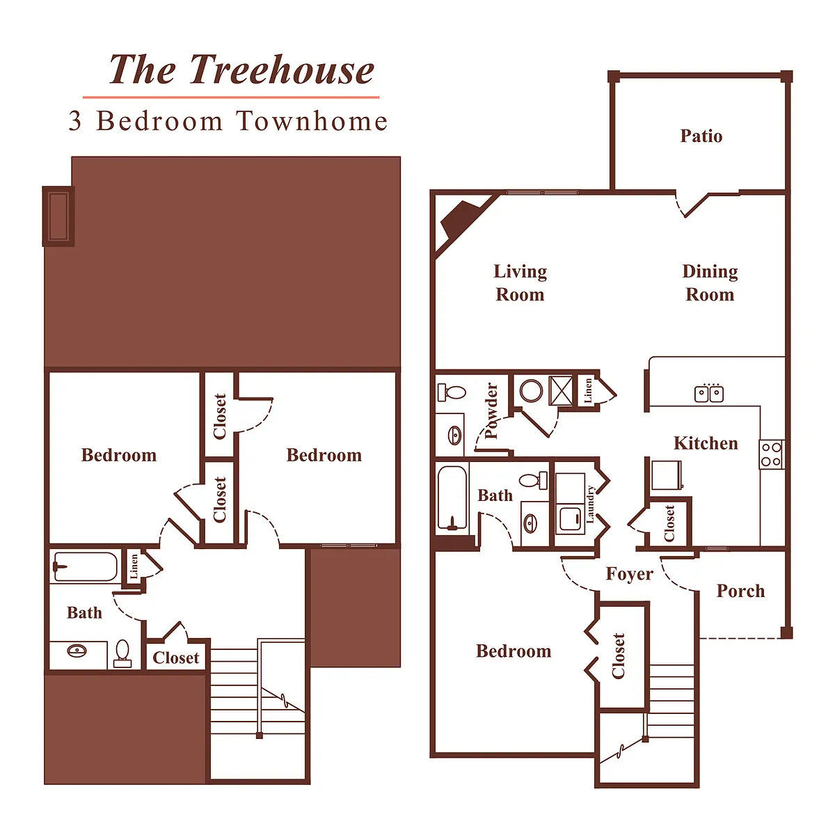 Floor plan The Treehouse