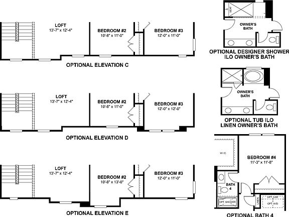 Patterson Second Floor Options