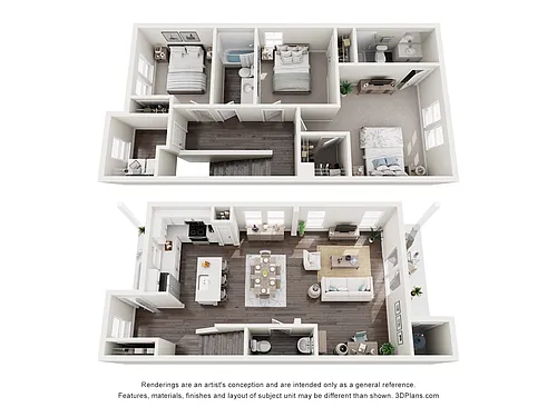 Floor plan Shannon Townhouse