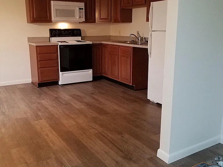 Kitchen, from Living room