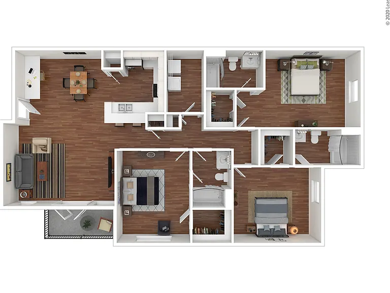3 Bedroom - Apartment 3 Bedroom - Apartment