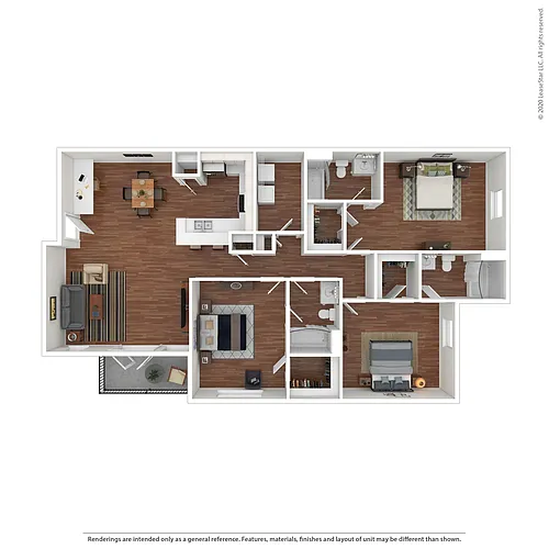Floor plan 3 - Apartment
