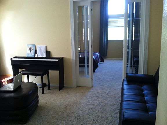French Doors in Master 1
