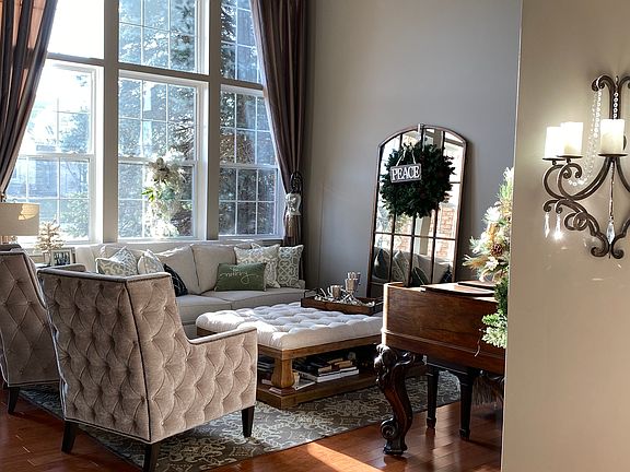 2-story living room