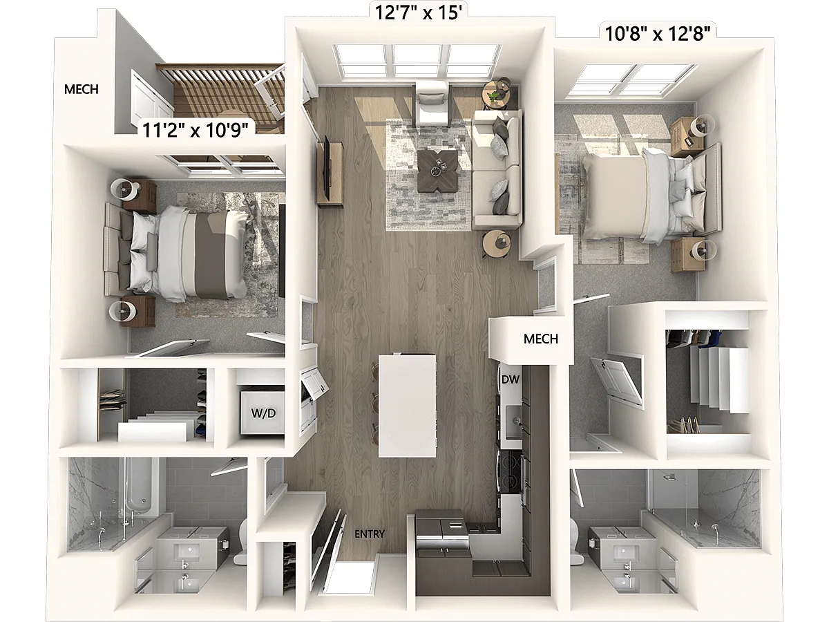 Floor plan B261S