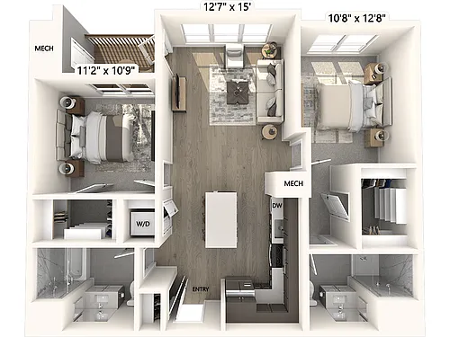 Floor plan B261S