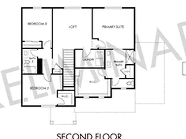 Residence 3 Plan, Westwood Estates