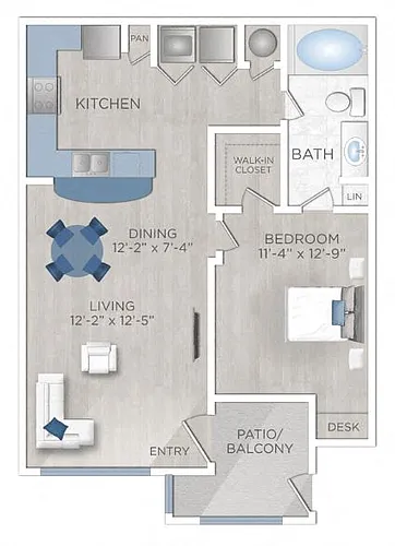 Floor plan Colorado (A1)