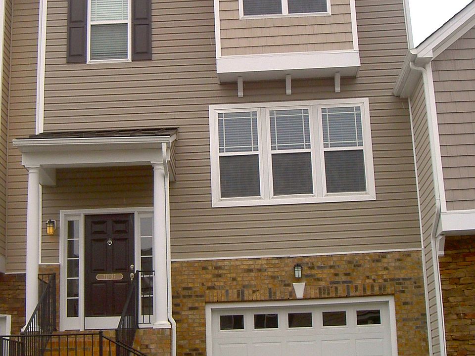 Front of townhouse