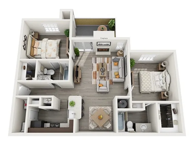 Floor plan B4