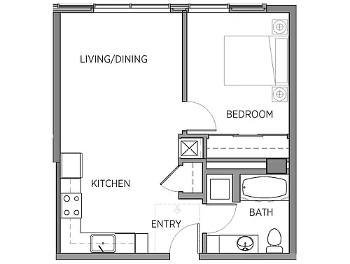 Floor plan A2b