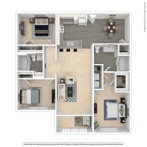 Floor plan The Seven Springs