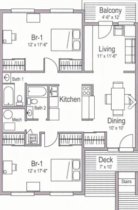 2Del/2Bath 2Del/2Bath