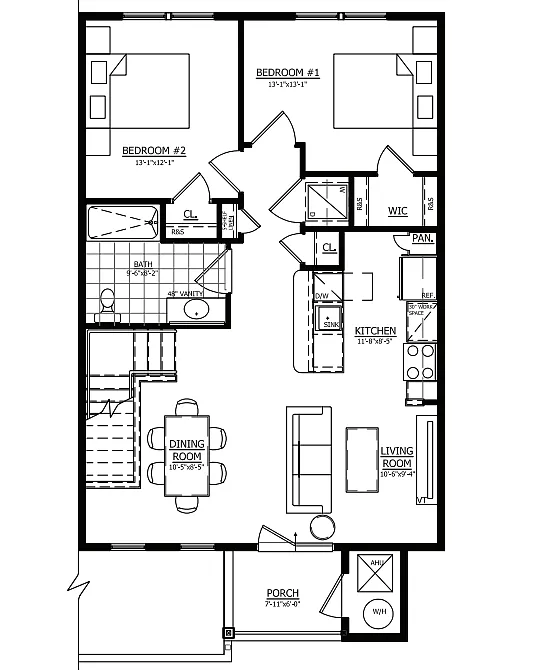 Floor plan Oswego 2