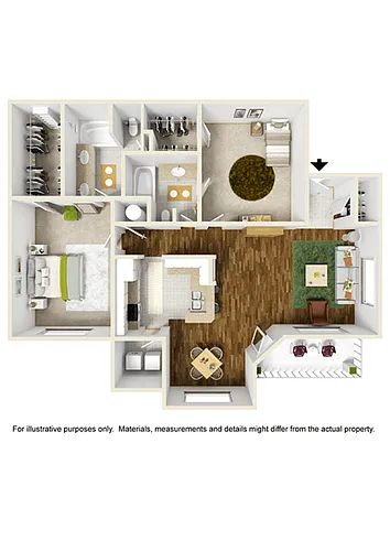 Floor plan B2 - Juniper