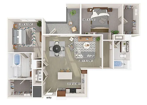 Floor plan B4