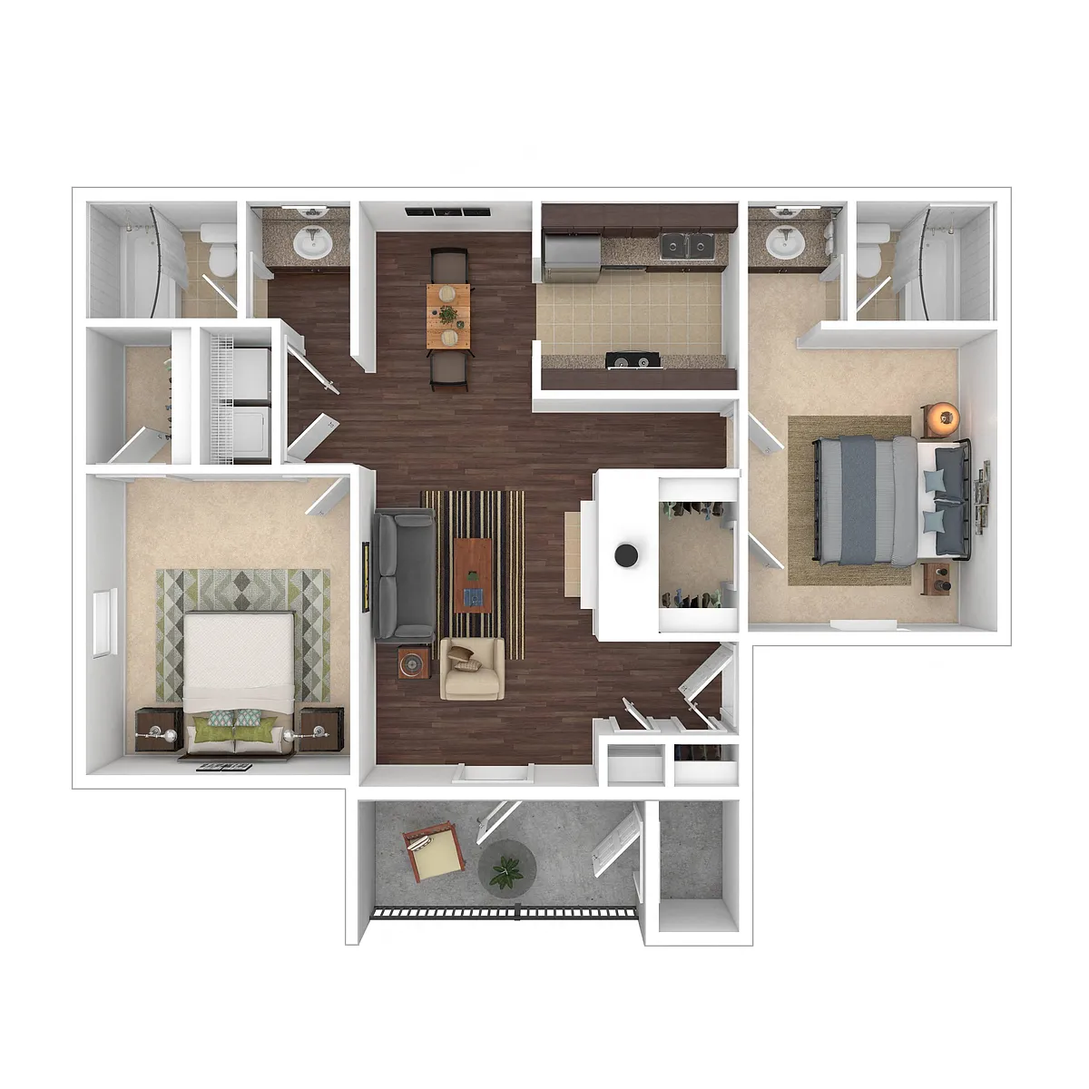 Floor plan B1