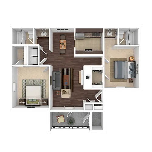 Floor plan B1
