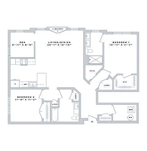Floor plan B12