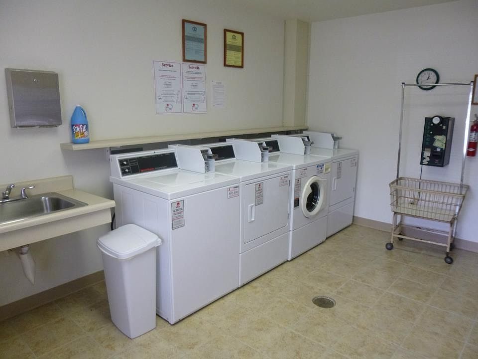 on-site laundry