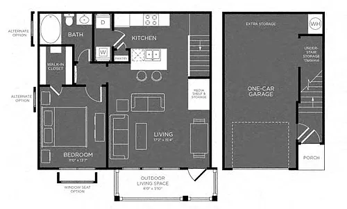 Floor plan A4 1T