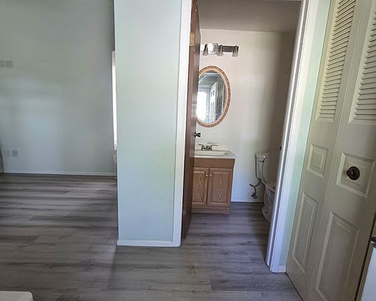 Entrance - powder room & coat closet