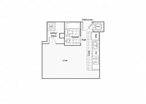 Floor plan Chanel