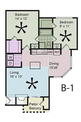 Floor plan Everwood B1