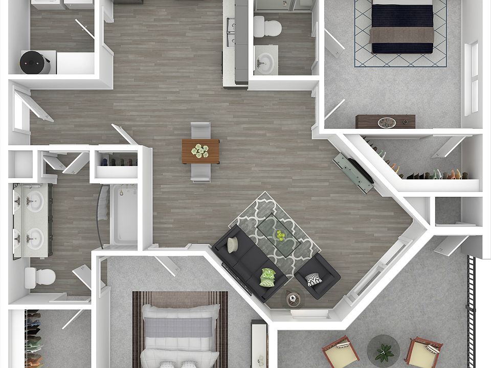 Two Bedrooms | 2 Baths | 1058 sq.ft. Two Bedrooms | 2 Baths | 1058 sq.ft.