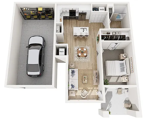 Floor plan 1C