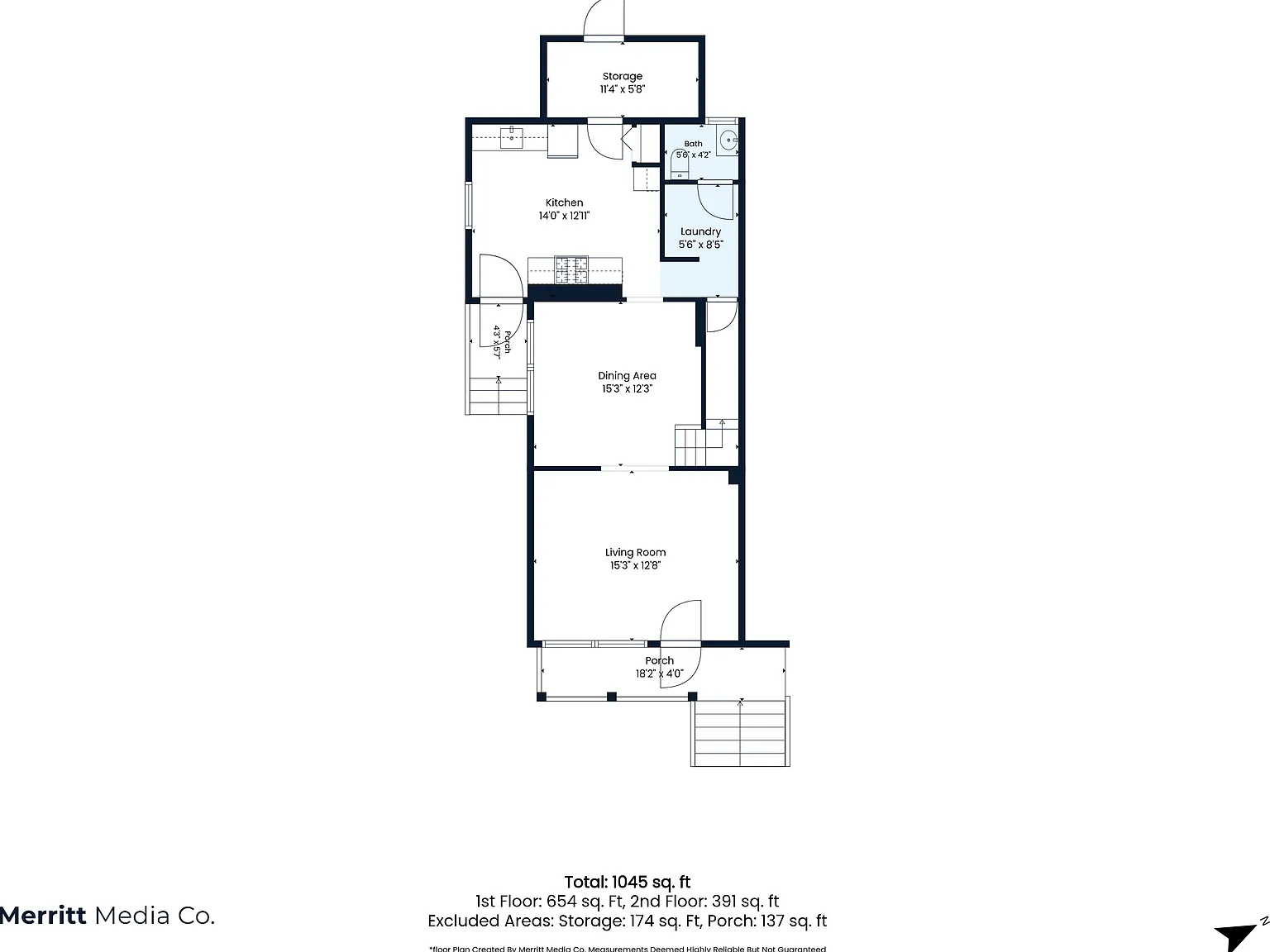 2 bed, 1.5 bath, 1045 sqft, $1,025 — Photo 3