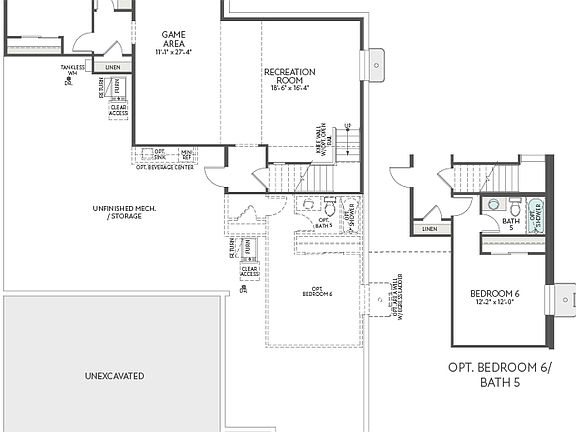 Optional Finished Basement
