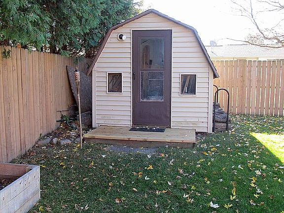Bonus Storage Shed