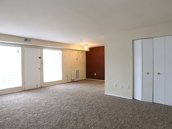 Living Room and Dining Room With Free Accent Wall