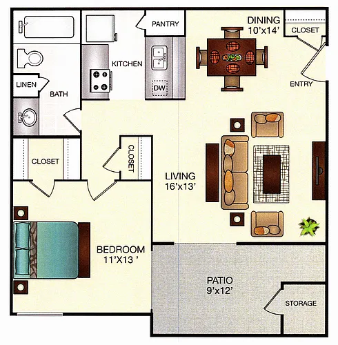Floor plan A1