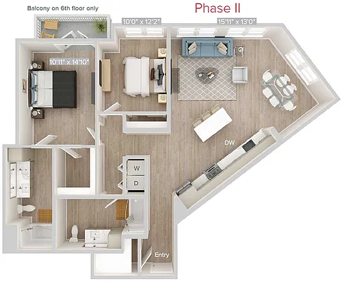 Floor plan B12U