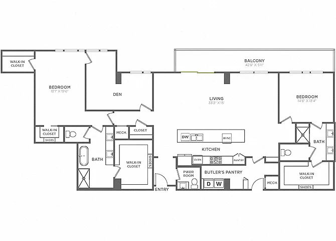 Floor plan Ph8