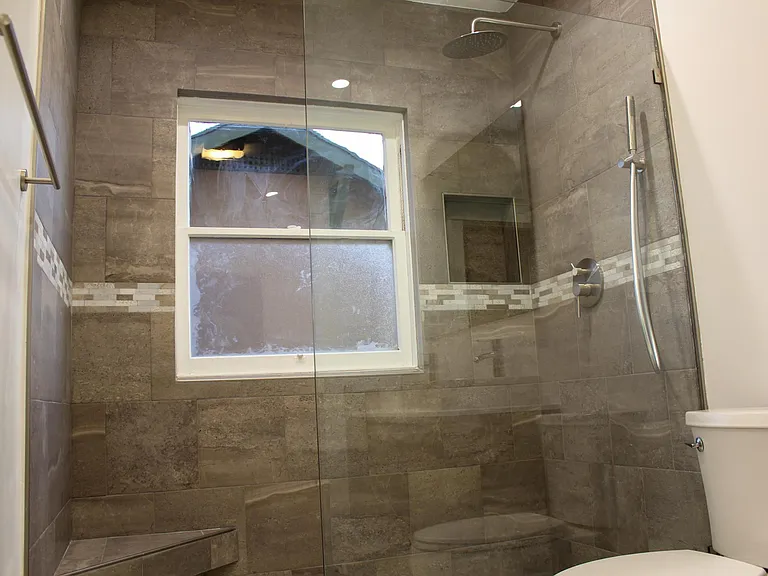 2nd floor bathroom - walk-in shower