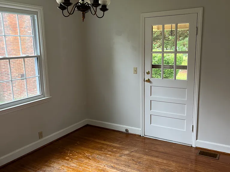 Replacement windows in every room.