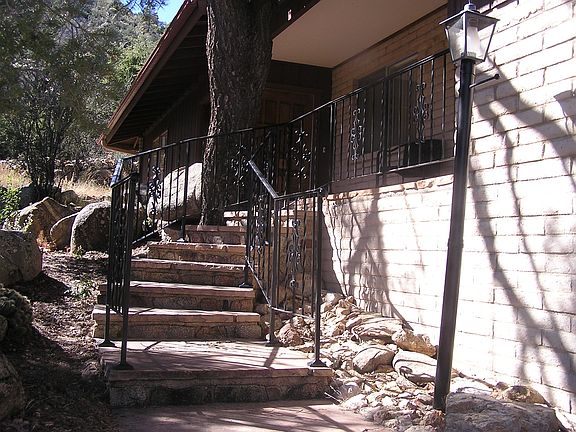 8 steps to Front door